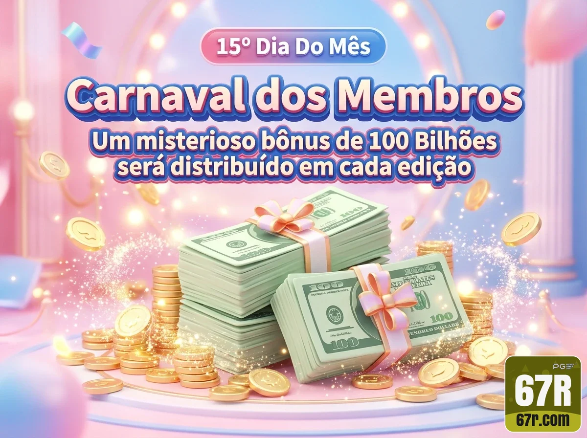 67r - bônus exclusivo - Bônus de Primeiro Depósito
